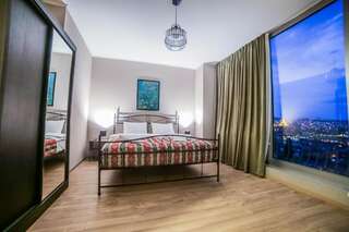 Отель Hotel Flower Тбилиси Двухместный номер с 1 кроватью и видом на город-2