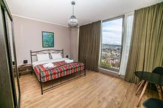 Отель Hotel Flower Тбилиси Двухместный номер с 1 кроватью и видом на город-18