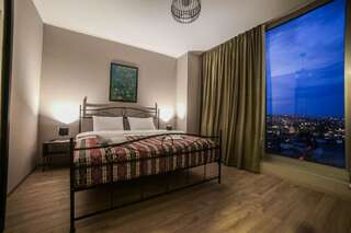 Отель Hotel Flower Тбилиси Двухместный номер с 1 кроватью и видом на город-19